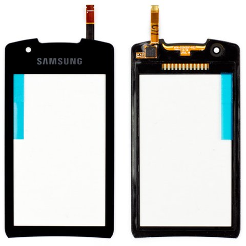Сенсорний екран для Samsung S5620 Monte, чорний