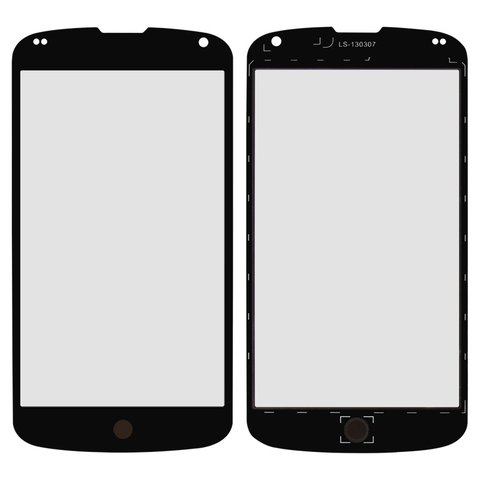 Стекло корпуса для LG E960 Nexus 4, черное