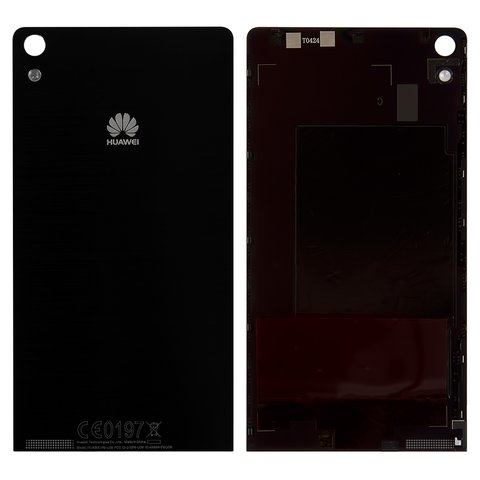 Задня панель корпуса для Huawei Ascend P6 U06, чорна