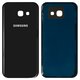 Задня панель корпуса для Samsung A520 Galaxy A5 (2017), A520F Galaxy A5 (2017), чорна