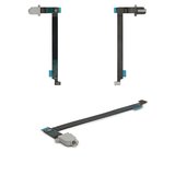 Шлейф для iPad Pro 12.9 2015 (1h Gen), конектора навушників, білий, з компонентами