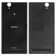 Задняя панель корпуса для Sony D5303 Xperia T2 Ultra, D5306 Xperia T2 Ultra, D5322 Xperia T2 Ultra DS, черная, Original (PRC)