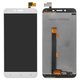Дисплей для Asus Zenfone 3 Max (ZC553KL) 5.5", білий, без рамки, Original (PRC)