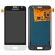 Дисплей для Samsung J120 Galaxy J1 (2016), белый, без регулировки яркости, без рамки, Сopy, (TFT)