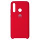 Чехол для Huawei P Smart Plus (2019), красный, Original Soft Case, силикон, red (14)