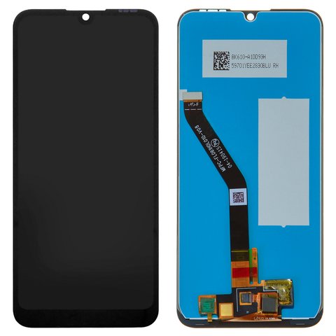 Дисплей для Huawei Honor 8A, Y6 2019 , Y6 Prime 2019 , Y6s 2019 , чорний, логотип Huawei, без рамки, Оригінал переклеєне скло , JAT LX3 JAT L41