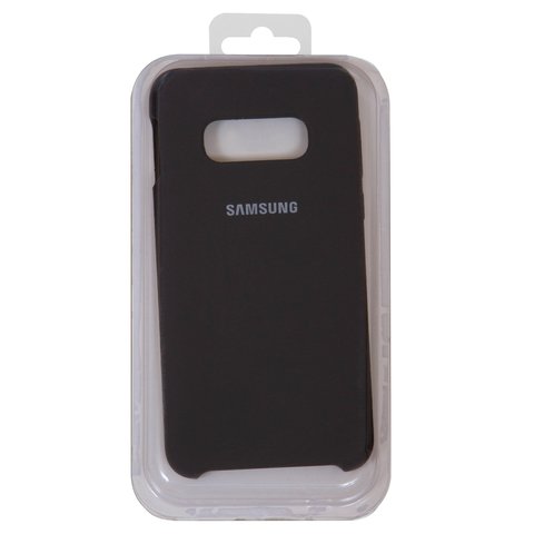 Чохол для Samsung G970 Galaxy S10e, чорний, синій, Original Soft Case, силікон, dark blue 08 