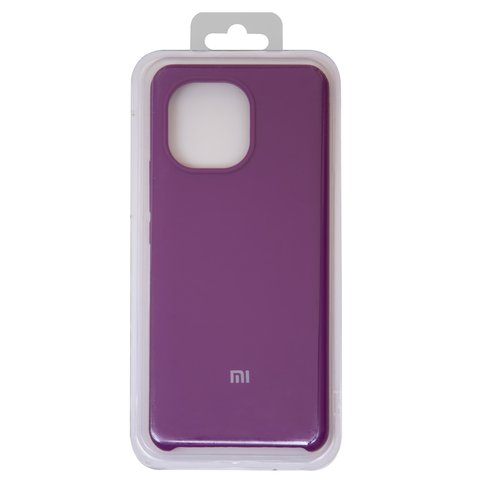 Чехол для Xiaomi Mi 11, фиолетовый, Original Soft Case, силикон, grape 43 