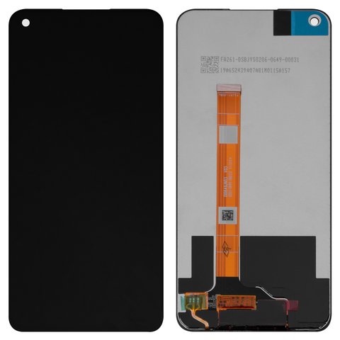 Дисплей для Oppo A54 5G, чорний, без рамки, Original PRC , CPH2195, #DI0649JN03 V02