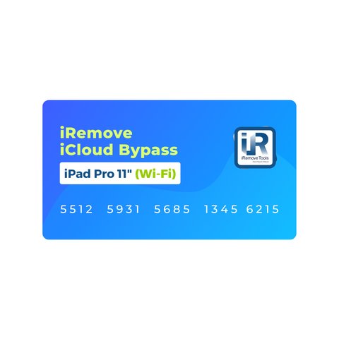 iRemove iCloud Bypass для iPad Pro 11" Wi Fi 