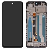 Дисплей для Tecno Spark 10 Pro, черный, с рамкой, High Copy