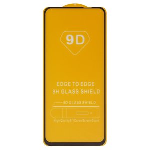 Защитное стекло для Realme 11 4G, совместимо с чехлом, Full Glue, без упаковки , черный