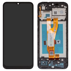 Дисплей FLYCDI для Samsung A032 Galaxy A03 Core, черный, с рамкой