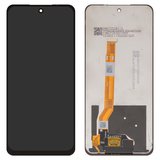 Дисплей для Oppo A3x (CPH2641), A60, чорний, без рамки, High Copy, CPH2639, CPH2631
