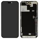 Дисплей для iPhone 14 Pro Max, чорний, з рамкою, High Copy, без мікросхеми, (OLED), GX OEM hard