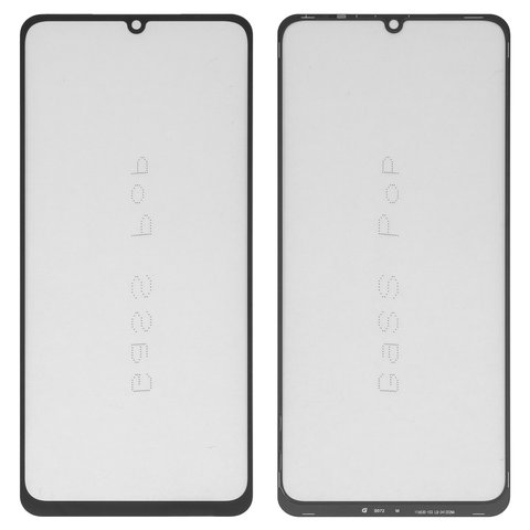 Стекло корпуса G+OCA PRO для Samsung A065 Galaxy A06, с OCA пленкой, черное