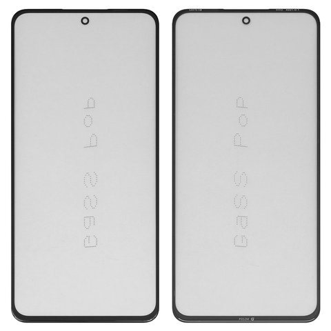Стекло корпуса G+OCA PRO для Realme 13 4G, с OCA пленкой, черное