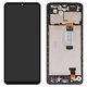 Дисплей для Xiaomi Redmi A5 4G, чорний, з рамкою, High Copy, 167.92mm, 25028PC03G, 25028RN03A, 25028RN03I, global version