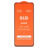 Захисне скло для Motorola Moto G9 Power, сумісне з чохлом, Full Glue, (без упаковки), чорний
