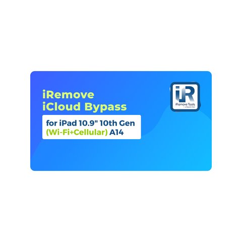 iRemove iCloud Bypass для iPad 10.9 inch 10th Gen Wi Fi+Cellular  A14