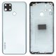 Задняя панель корпуса для Realme C12, серая, со стеклом камеры