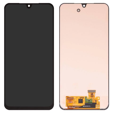 Дисплей для Samsung A175 Galaxy A17 4G, чорний, без рамки, Оригінал переклеєне скло 