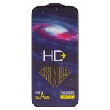 Захисне скло HD+ для Apple iPhone Air, 0,33 мм 9H, сумісне з чохлом, Full Glue, чорний