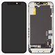 Дисплей для iPhone 12 mini, черный, с рамкой, Copy, без упаковки, (TFT), ZY, LTPS HD+