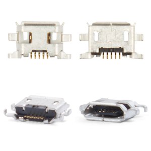 Коннектор зарядки для Blackberry 9900, 5 pin, micro USB тип B