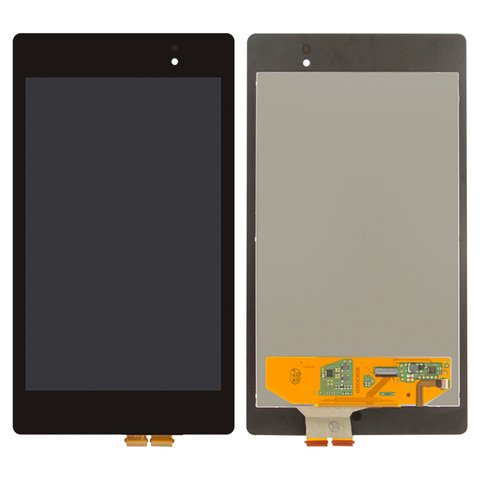 Pantalla LCD puede usarse con Asus MeMO Pad 7 ME572C, Nexus 7 google NEW 2Gen , negro, sin marco, ME571K, ME571KL ME572C