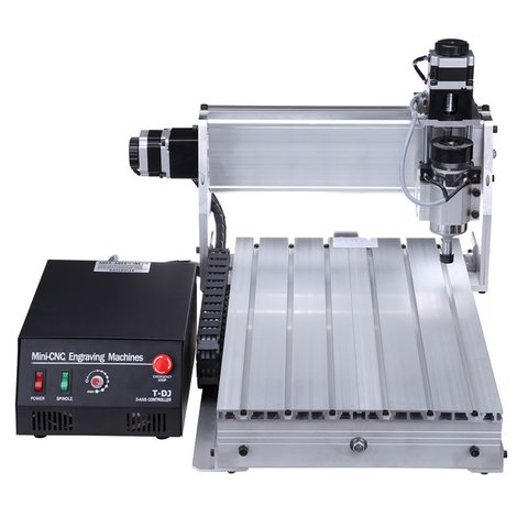 Máquina fresadora CNC de sobremesa de 4 ejes ChinaCNCzone 4030 800 W 