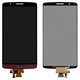LCD compatible with LG G3 D855, G3 D856 Dual, (red, Original (PRC))