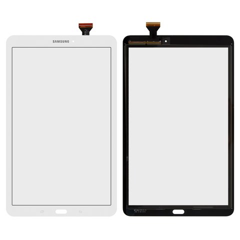 Touchscreen compatible with Samsung T560 Galaxy Tab E 9.6, T561 Galaxy Tab E, T567, High Copy, white  #MCF 096 2205