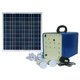 DC Portable Solar Power System, 50 W, 12 V / 24 Ah, Poly 18 V / 50 W