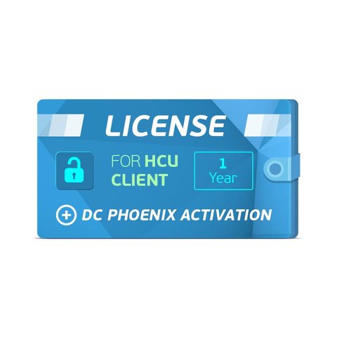 HCU Client 1 Year License + DC Phoenix Activation