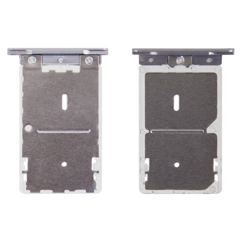 SIM Card Holder compatible with Xiaomi Redmi Note 3, gray 