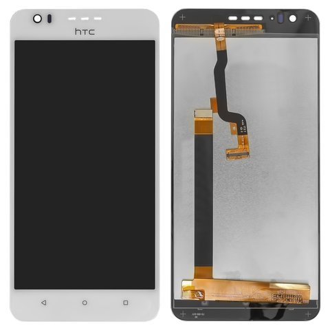 LCD compatible with HTC Desire 10 Lifestyle, Desire 825, white, without frame 