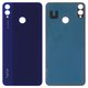 Housing Back Cover compatible with Huawei Honor 8X, (dark blue)
