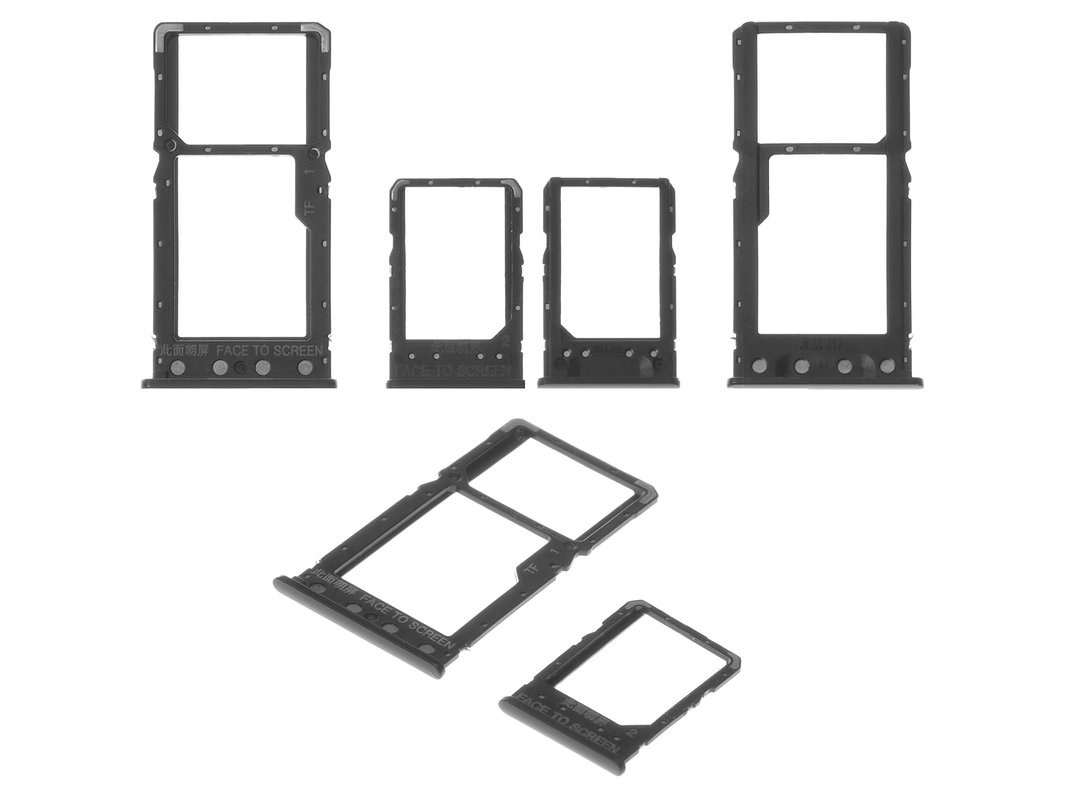 Rack tiroir cartes SIM et SD pour Xiaomi Redmi 6A Rose à remplacer