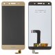 LCD compatible with Huawei Y5 II, (golden, grade B, without frame, Copy, (CUN-U29/CUN-L21))