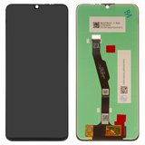 LCD compatible with Huawei Honor 9A, Y6p, (black, without frame, Original (PRC), MOA-LX9N/MED-LX9/MED-LX9N)