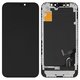 LCD compatible with iPhone 12 mini, (black, with frame, AAA, Tianma, (TFT))