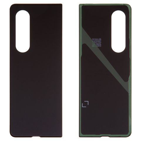 Panel trasero de carcasa puede usarse con Samsung F926 Galaxy Z Fold3 5G, negra