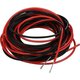 Провод в силиконовой изоляции 24AWG, 0,25 мм², 1 м, красный, UL3135