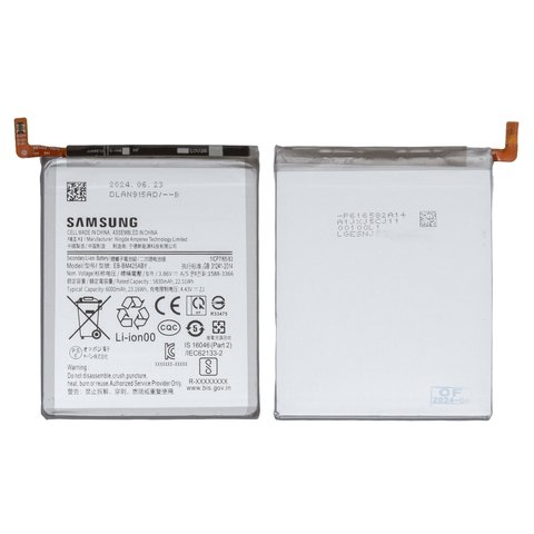 Battery EB BM425ABY compatible with Samsung M426 Galaxy M42, Li ion, 3.86 V, 6000 mAh, Original PRC  