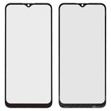 Housing Glass compatible with Samsung A037F Galaxy A03s, (black, (160,5x72mm))