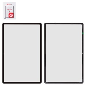Housing Glass G+OCA PRO compatible with Samsung X710, X716 Galaxy Tab S9, with OCA film, black 