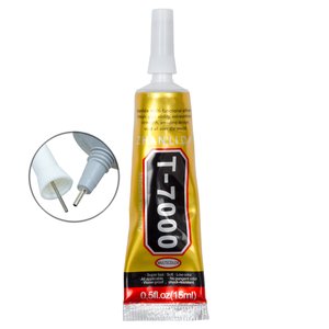 Sealant Glue Zhanlida T7000, for touchscreen LCD gluing, 15 ml, black 