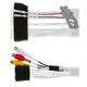 Video Cable 51 pin + 16 pin + AV input for Toyota Land Cruiser 200 GEN7/GEN9 systems
