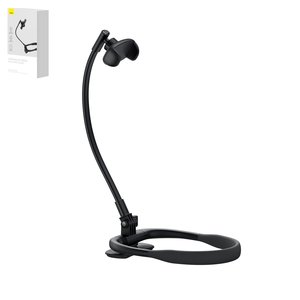 Holder Baseus ComfortJoy Series, on neck, desktop, black  #LUGB000001